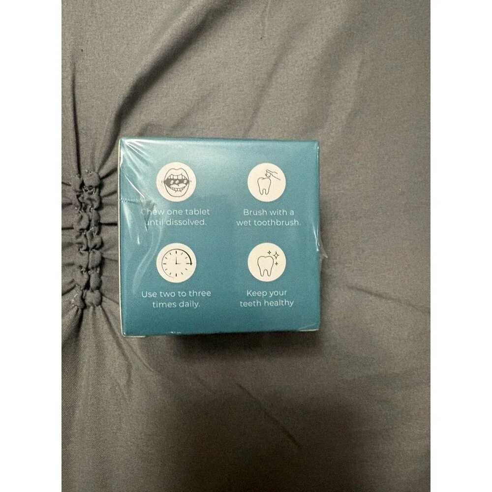 astra glow 8% hydroxyapatite toothpaste tablets new Sealed